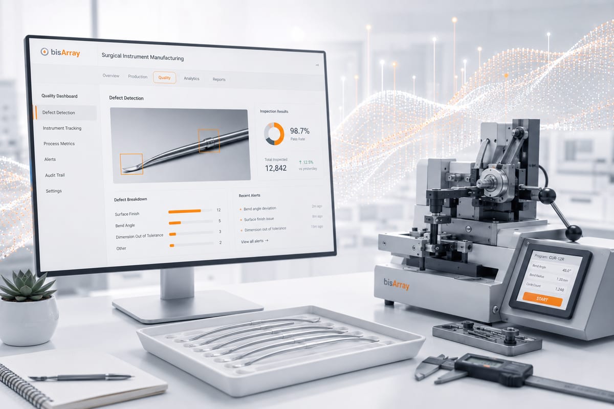 Unifying six surgical-instrument bending machines on one .NET HMI